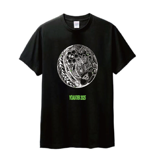 YOASOBI Black Round T-Shirt